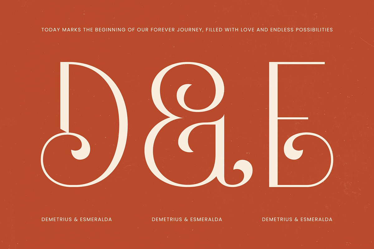 Hustle Batik Elegant Display Serif, a Serif Font by timelesstype.co (Photo 6 of 20)