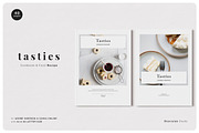 TASTIES Cookbook & Food Recipe, a Magazine Template by BlancaLab Studio (Thumbnail 1 of 8)