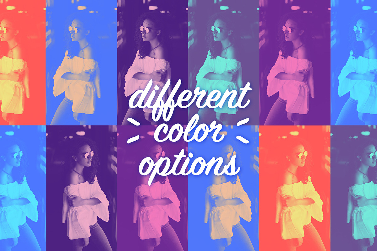 Photoshop duotone effects, a Layer Style Add-On by Unsited (Photo 5 of 5)