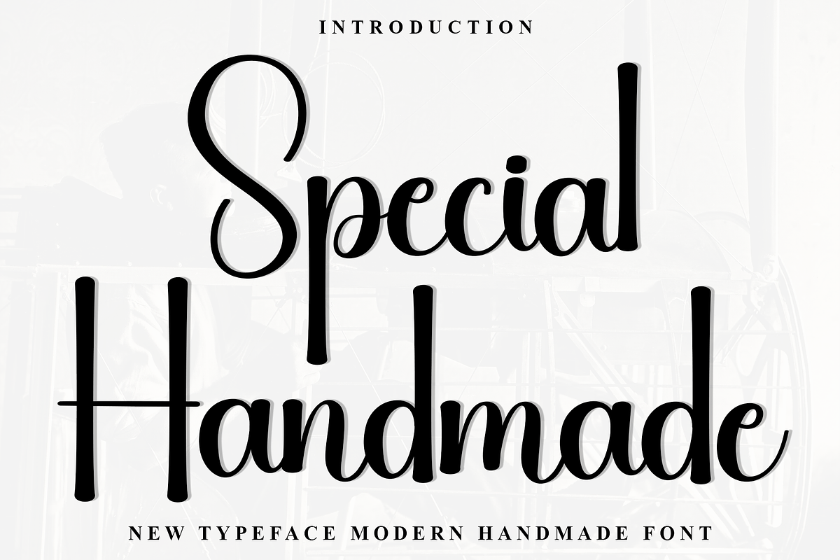 Special Handmade, a Handwritten Font by InermediaSTUDIO (Photo 1 of 8)
