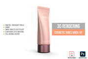 3D Rendering Cosmetic Tubes Mock-up, a Packaging Mockup by graystudio (Thumbnail 26 of 50)