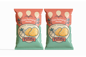 Chips Packaging Mockup Bundles