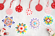Snowing Mandala Illustrations, an Illustration by maaariabouvier (Thumbnail 13 of 16)