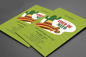 Cinco De Mayo Invitation / Flyer