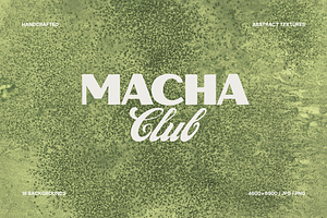 Matcha Club: Backgrounds Textures