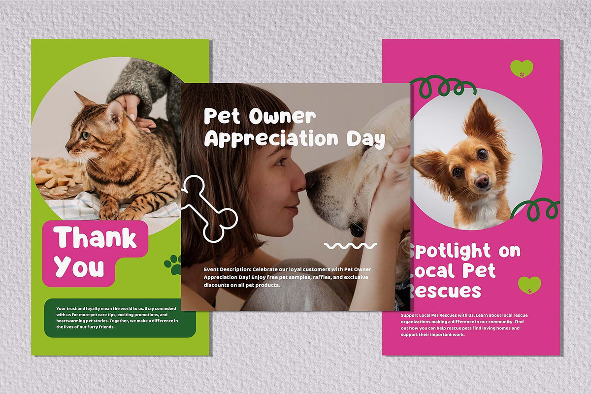 Mocca - Pet Shop Social Media Kit, a Social Media Template by Invisual Studio (Photo 4 of 7)