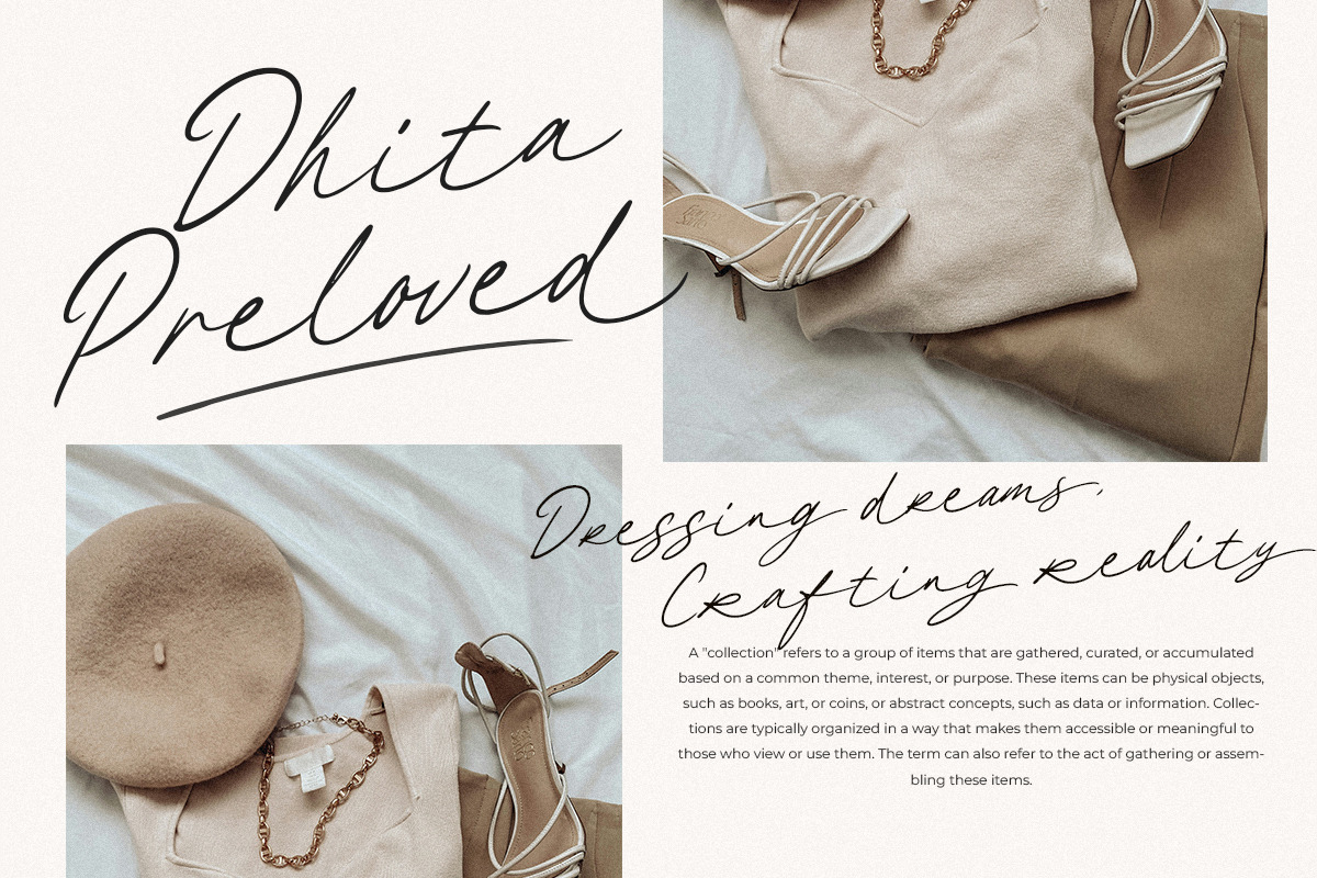 Beloved Paradise Signature Script, a Script Font by Letterhend Studio (Photo 3 of 9)