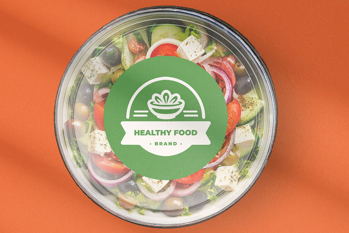 Salad Box Mock up Collection, a Packaging Mockup by Lostkids (Photo 2 of 8)