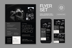 Photography Promo Flyer - Affinity, a Flyer Template by graphicook