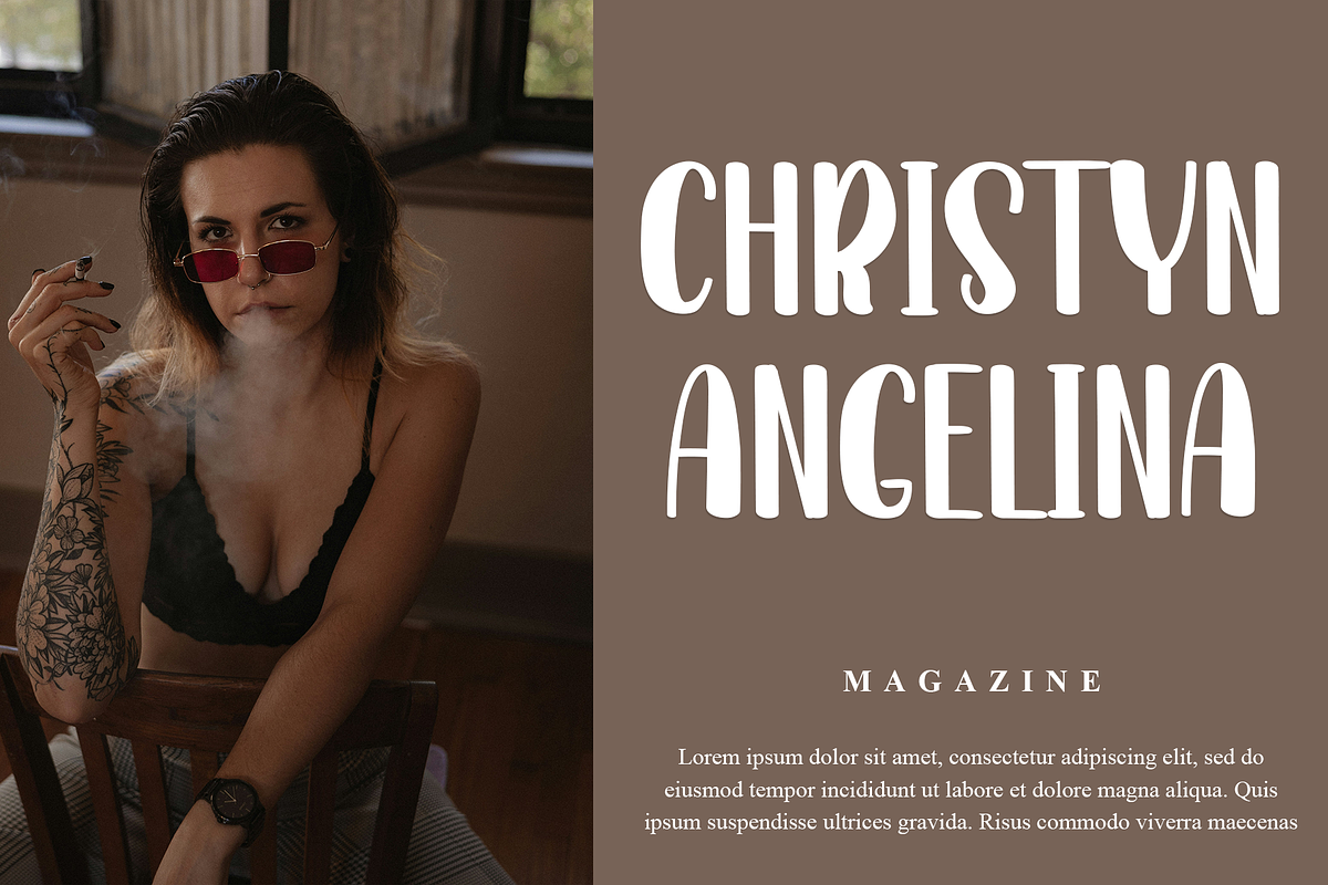 Minimalist Highlight, a Sans Serif Font by InermediaSTUDIO (Photo 3 of 8)
