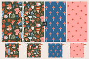 Autumn Foxes - Fall Forest clipart, an Animal Illustration by avdnadi (Thumbnail 9 of 11)