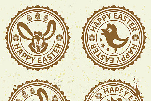 Easter Eggs & Stamps