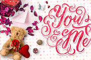 Mira & graphic watercolor & swirls, a Script Font by maghrib (Thumbnail 1 of 5)