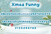 Xmas Funny, a Blackletter Font by Yoga Letter (Thumbnail 4 of 5)