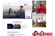 Fertilia - IVF & Fertility Clinic Fi, an UI Kit Template by ArtGalaxy (Thumbnail 2 of 4)