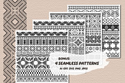 110 Ethnic Pattern Brushes, a Brush Add-On by Elinorka (Thumbnail 8 of 10)