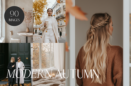 90 Autumn + Fall Stock Images Bundle, a Holiday Photo by Refancy