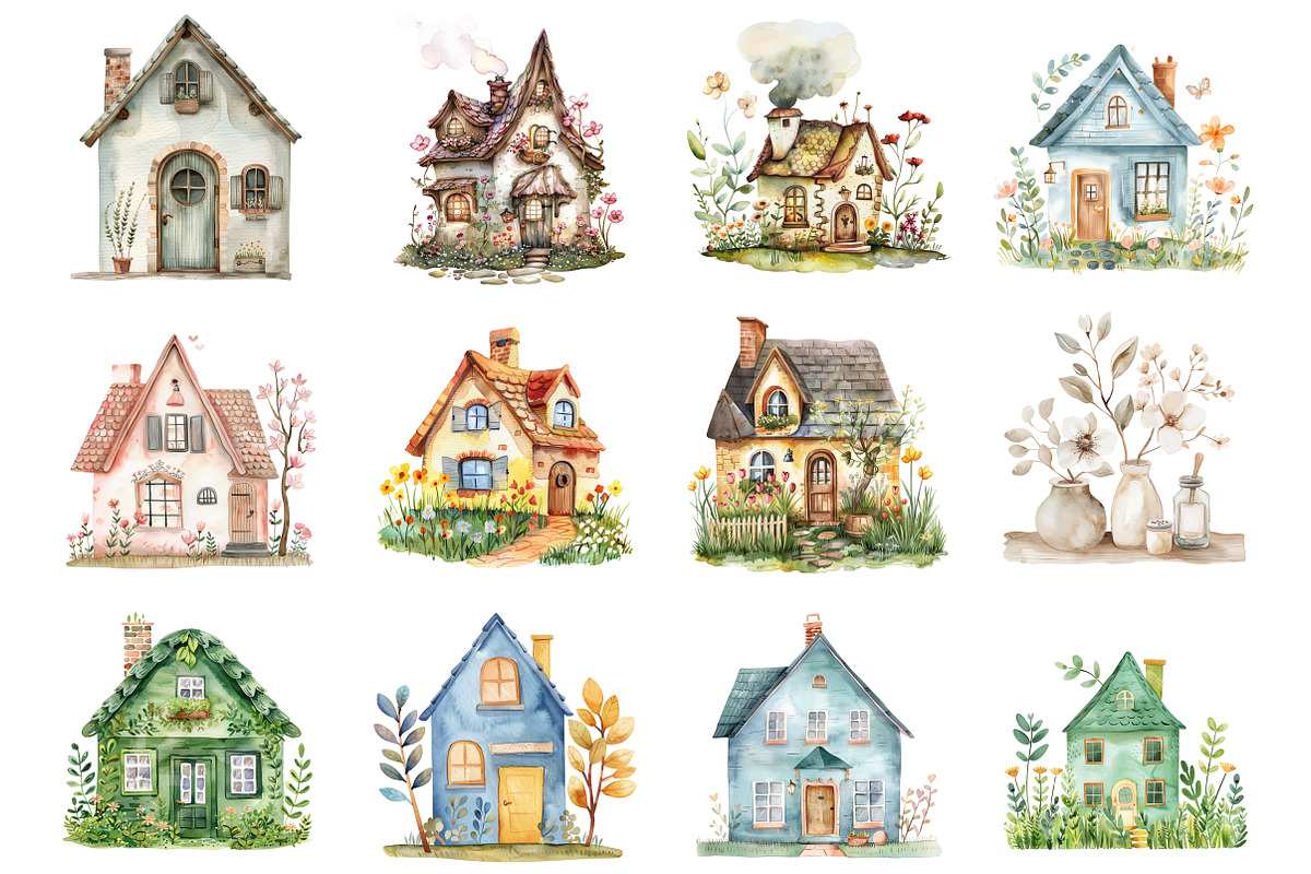 Spring Cozy Home Clipart, an Illustration by Design Market (Photo 3 of 5)