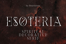 Esoteria Spiritual Decorative Serif