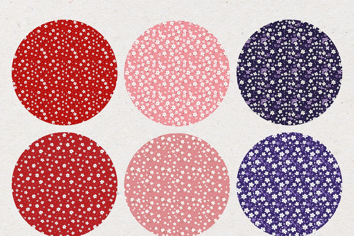 Seamless Pattern Ditsy Flower Papers, a Pattern Graphic by Natural Planners (Photo 2 of 4)