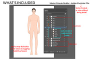 Male Colored Figures, a Person Illustration by Art by Lin (Thumbnail 5 of 6)