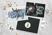 Black & Gold Christmas design kit, a Background Graphic by harmonia_green_art (Thumbnail 6 of 9)