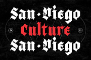Most Wave - Pixelate Blackletter, a Blackletter Font by Typia Nesia (Thumbnail 6 of 12)