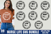 Nurse Life SVG Bundle, Nurse SVG, a Graphic by Designer302 (Thumbnail 1 of 10)