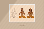 Yoga Day - Graphic Collection, an Illustration by PatrushevaYana (Thumbnail 5 of 7)