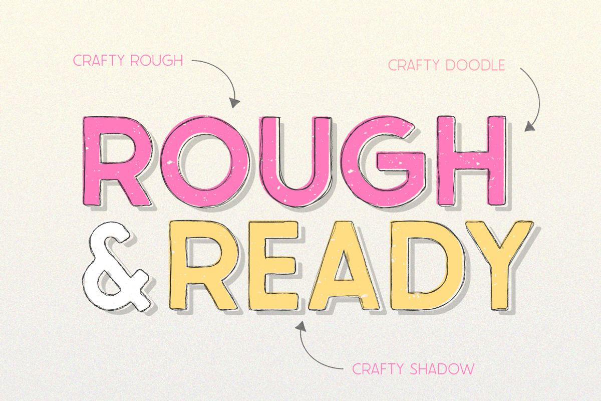 The Crafty Collection (24 Fonts) preview 5