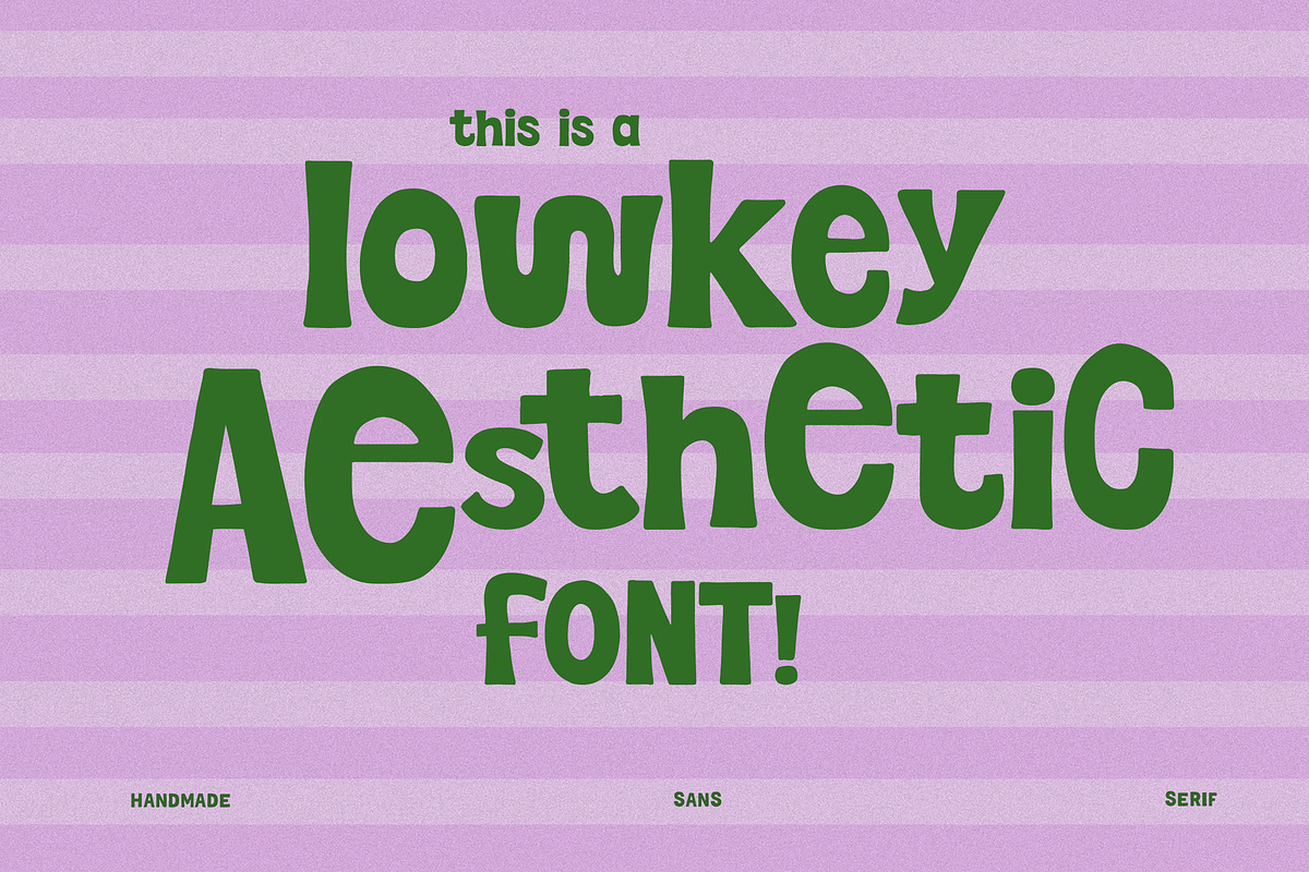 Quirky Bold Sans Hand Lettered Font, a Handwritten Font by Laras Wonderland (Photo 2 of 11)