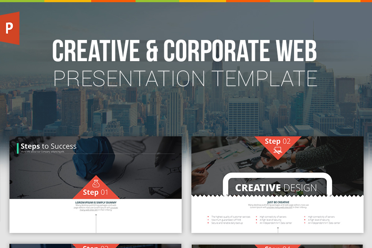 Web Design & Development Powerpoint, a Presentation Template by Radomir (Photo 6 of 10)