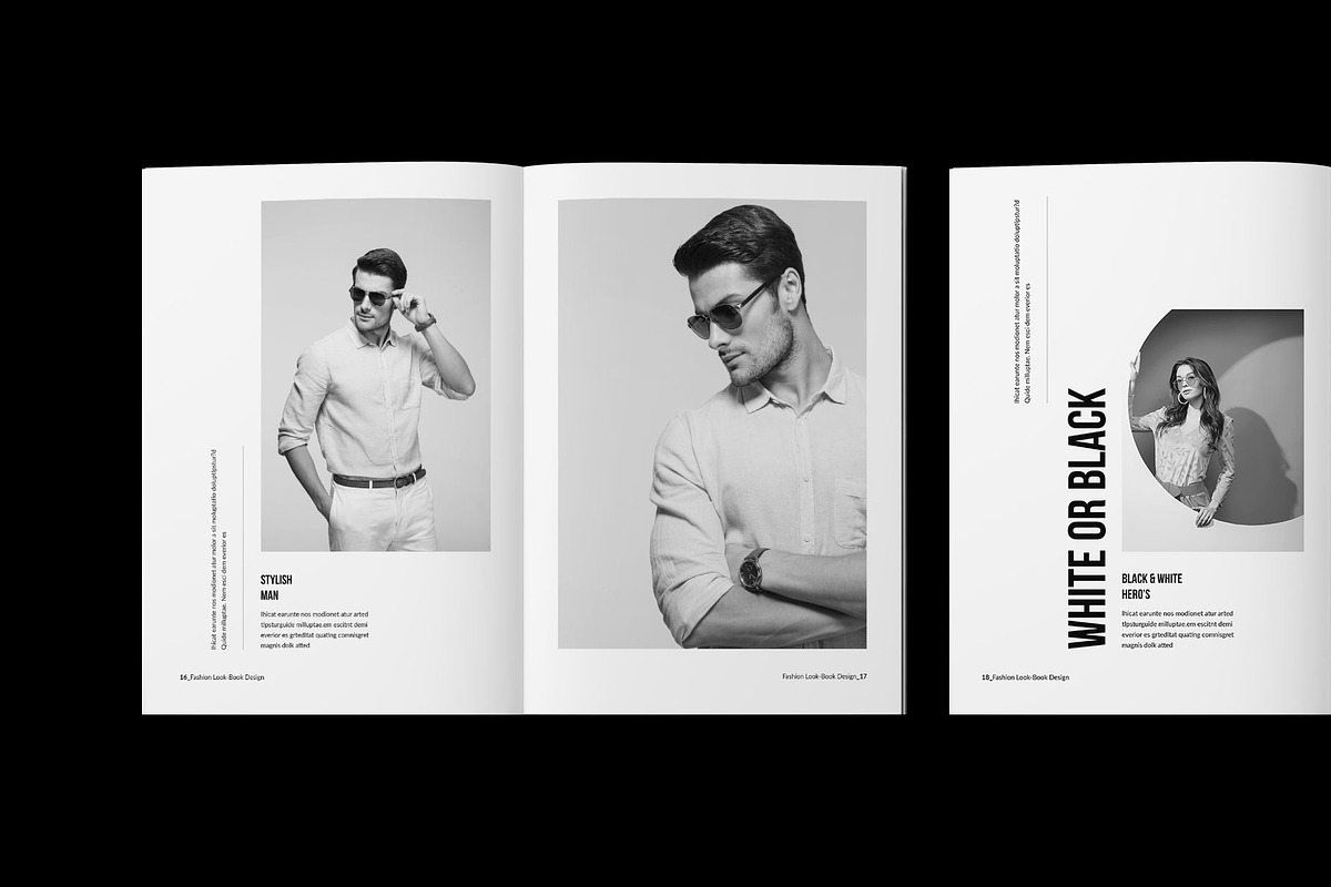 Fashion Lookbook Template preview 7
