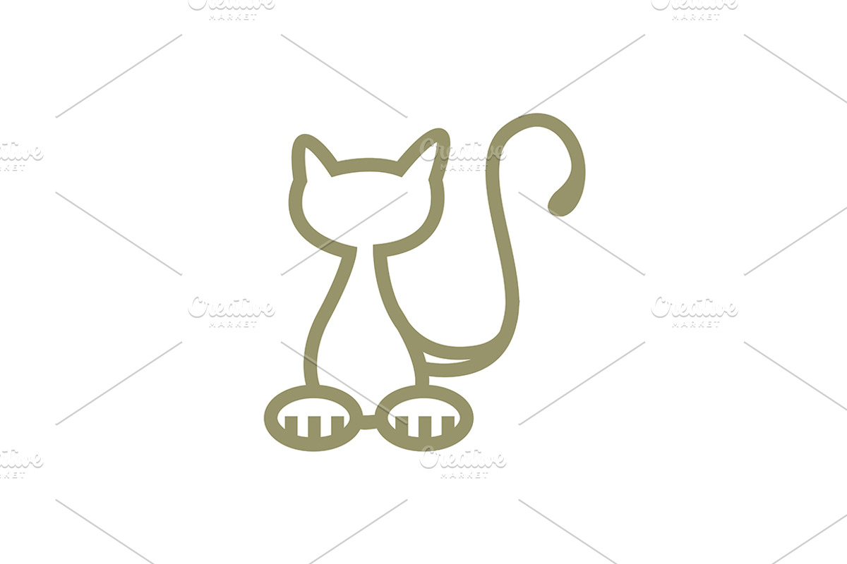 20 Logo Cat Templates Bundle, a Branding & Logo Template by Friendesigns (Photo 13 of 21)