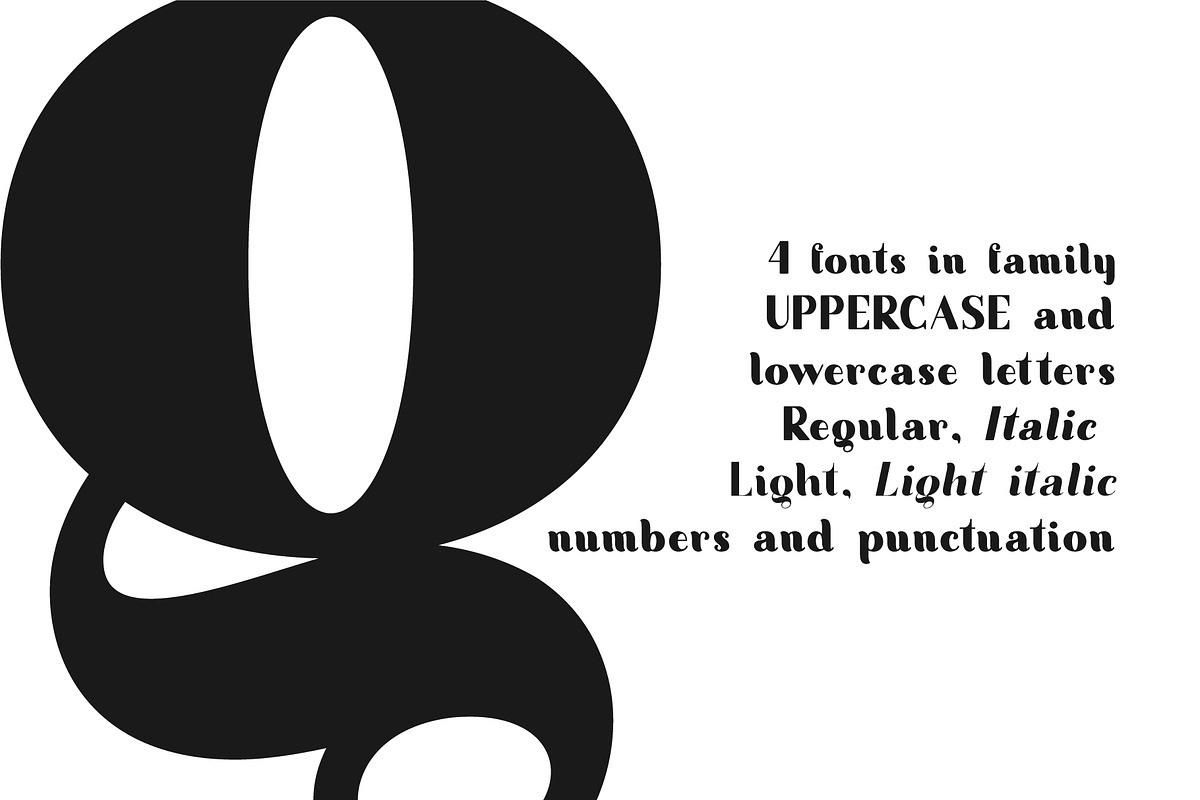 Gabrielle. Sans serif family preview 6