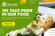 Restaurant Facebook Ad Banners, a Social Media Template by 3djagan (Thumbnail 2 of 9)