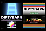 Retro Title Logo Animation Templates, a Branding & Logo Template by Dirtybarn (Thumbnail 3 of 6)