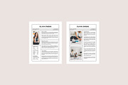 Olivia Media Kit + Resume, a Resume Template by studiolmh (Thumbnail 2 of 4)