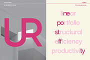 Gillune - Geometric Sans Font, a Sans Serif Font by Casloop Studio (Thumbnail 3 of 10)