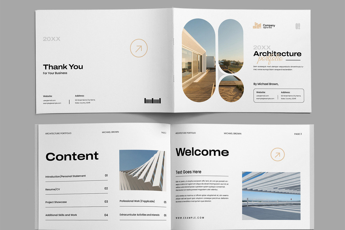 Landscape Architecture Portfolio, a Brochure Template by ContestDesign (Photo 2 of 5)