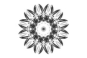 Modern Black and White Mandala Pack, a Decorative Illustration by NJ Himel (Thumbnail 37 of 101)