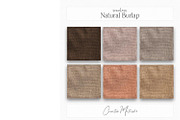 Natural Burlap Seamless Textures, a Texture Graphic by Creative Matrix82 (Thumbnail 3 of 4)