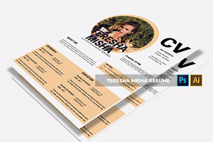 Teresha Misha CV & Resume