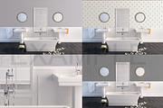MOCK UPS BUNDLE, 10 INTERIOR PSD, a Print Template by HisariDS Mockup Design (Thumbnail 7 of 11)