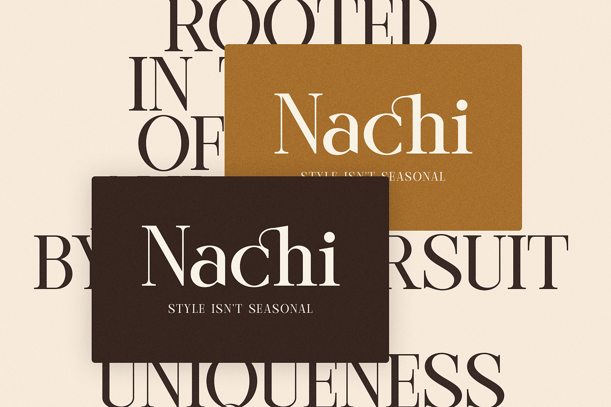 Encho Modern Serif Font, a Serif Font by Graphicxell (Photo 6 of 8)