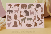 Brown zoo, a Pattern Graphic by Carpet Tapete Pretzel (Thumbnail 3 of 14)