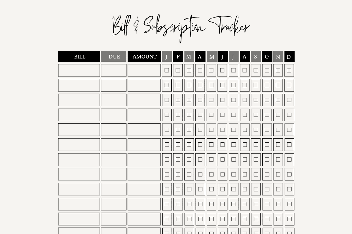 Financial Planner, a Stationery Template by Brand Your Biz Co. (Photo 9 of 10)
