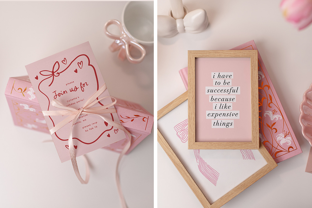 Marshmallow Frame & Card Mockups, a Product Mockup by Muse Mockups (Photo 10 of 13)