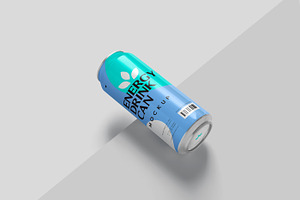 Energy Drink Can Mockups