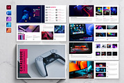 Gadget Product Catalog Landscape, a Brochure Template by DesignCrest (Thumbnail 1 of 14)